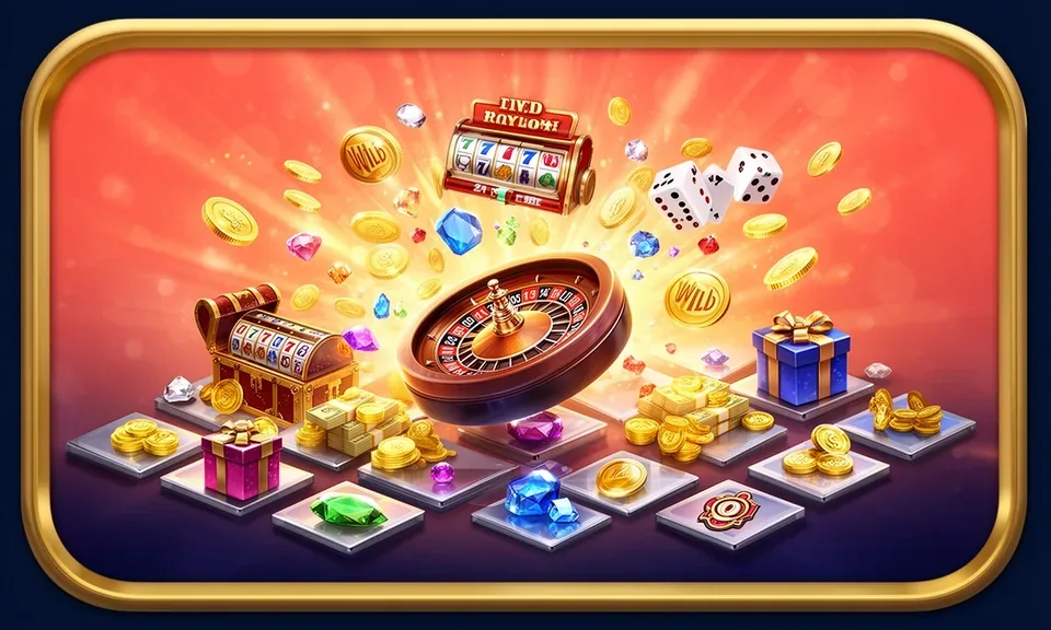 Mobile casino lobby